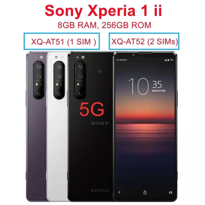 Sony Xperia 1 II XQ-AT52 XQ-AT51 256GB 8/12GB Unlocked Smartphone