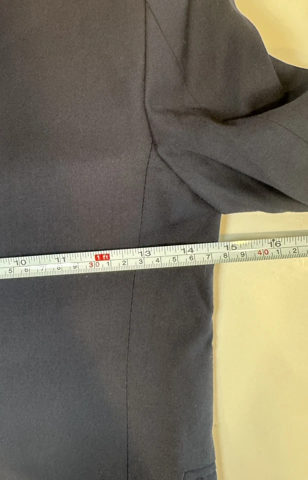 Chaps Blazer Niños 10 Azul Marino Mezcla de Lana Botón Dorado Abrigo Deportivo Chaqueta Oficina Foto 4 de 4