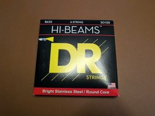 HI-BEAMS - Stainless Steel 6-String Bass Guitar Strings, 30-125, Round Core