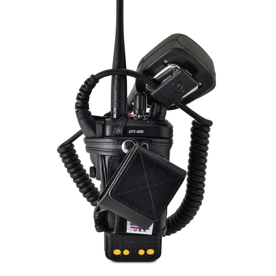 Carry Holder for Motorola APX 4000 Fire and Police Two Way Radio Belt Clip Ho... - Image 2 of 4