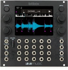 1010music Bitbox mk2 Eurorack Performance Sampler with Touchscreen - Black
