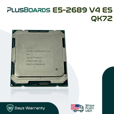 Intel Xeon E5-2689 V4 ES 3.1GHz 10-Core LGA2011-3 25MB 165W Server CPU Processor