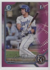 2022 Bowman Chrome Prospects Fuchsia Refractor 119/199 Luca Tresh #BCP-136 ng3