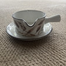 Midwinter Stonehenge Vintage Wild Hafer Sauciere/Sauce Boot und Unterteller