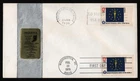 #1651 13c Indiana, Unknown-Dual Cancel FDC **ANY 5=FREE SHIPPING**
