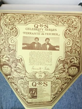 QRS Celeb Series Simon & Garfunkel Medley Sound of Silence Player Piano Roll