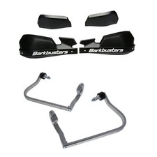 BarkBusters VPS B & W Handguard & Fit Kit Suzuki DL1050XT V-Strom 2020 - 2023