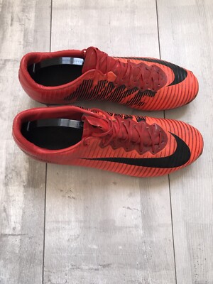 Nike Mercurial Vapor 11 FG Red Football Soccer Cleats Professional