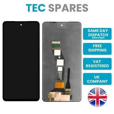 TECSPARES Motorola Moto G24 XT2423-1 LCD Display Touch Screen Digitizer No Frame -UK Stock