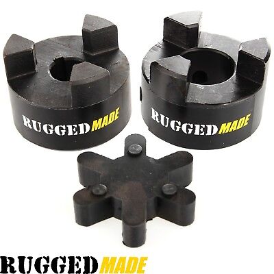 NBK Japan MJC-65K-WH 14mm to 1 1/4 inch Jaw-type Flexible Coupling NBK Japan MJC-65K-WH 14mm to 1 1/4 inch Jaw-type Flexible Coupling