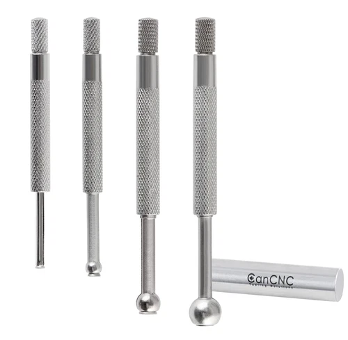 4 Pc Small Hole Gauge Set, Ball Type, Inch/Mm, 1/8 to 1/5, 1/5 to 3/10, 3/10 to 