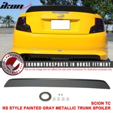 Fits 11-16 Scion tC RS Style Duckbill Rear Trunk Spoiler Wing Painted #1G3 Gray