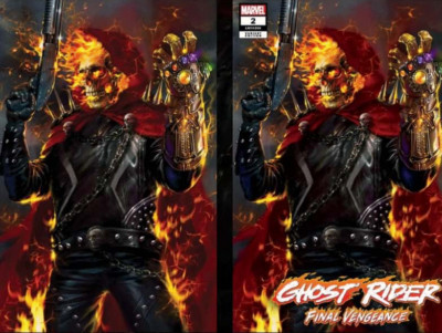 Ghost Rider Final Vengeance #2 Lucio Parrillo Variant Cover Set Marvel Comics