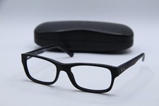 NEW RAY BAN RB 5268 5119 BLACK AUTHENTIC EYEGLASSES W/CASE 52-17
