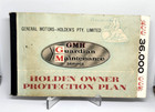 <!--F#f_0-->Vintage GMH Holden Service Book (Owner Protection Plan Fb Fc Ek Eh Early)<!--F/-->