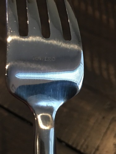 Towle Stainless Pewter Knight Salad Forks (4) - Picture 2 of 3