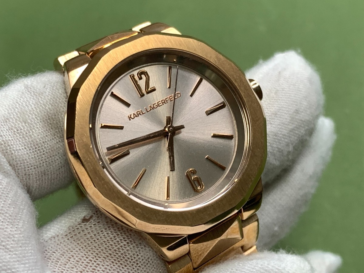 KARL LAGERFELD KL-3408 Rose gold Dial 10 ATM Rose gold S/S
