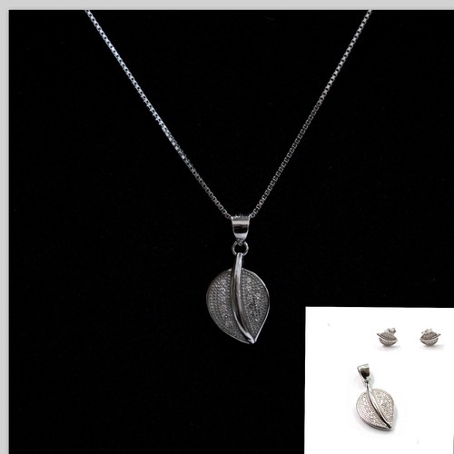 Hanf Blatt Halskette - Boho Schmuck Mit Marihuana Motiv Für Hippie Style