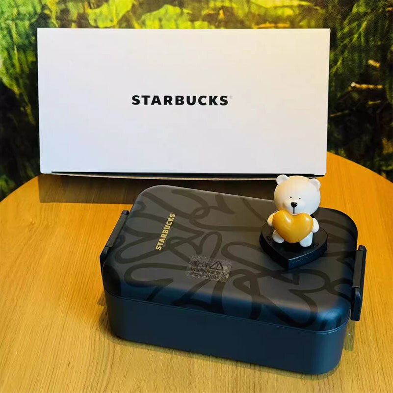 New Starbucks China 2024 Summer 37oz Bento box, lunch box Meal Box