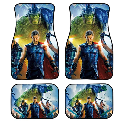 The Hulk Marvel Not-Slip Car Floor Mats