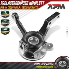 Achsschenkel Radlagergehäuse komplett Vorne Links für VW Caddy I Golf I Jetta I