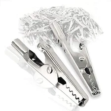 25Pcs 51mm Metal Alligator Clip Spring Clamps test line Crocodile Clip