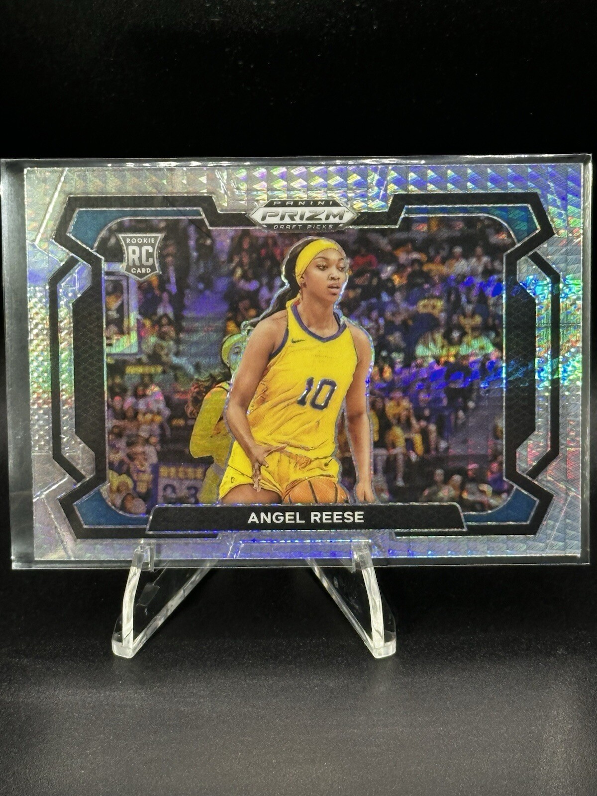 2024-25 Panini Prizm Draft Picks Angel Reese #38 Image Variation RC Hyper SP 📈