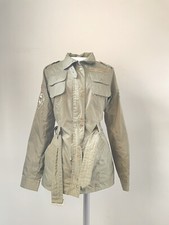 Paul’s Boutique Kings Of Custom Women’s Khaki Light Jacket Size S (e102).