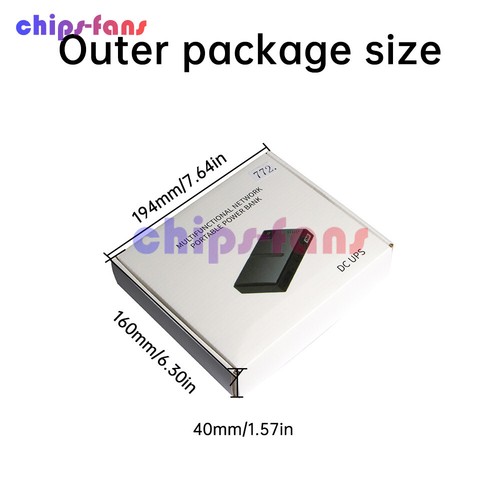 Fuente de alimentación ininterrumpida 1018L DC Respaldo UPS Router Adaptador de corriente - Imagen 16 de 25