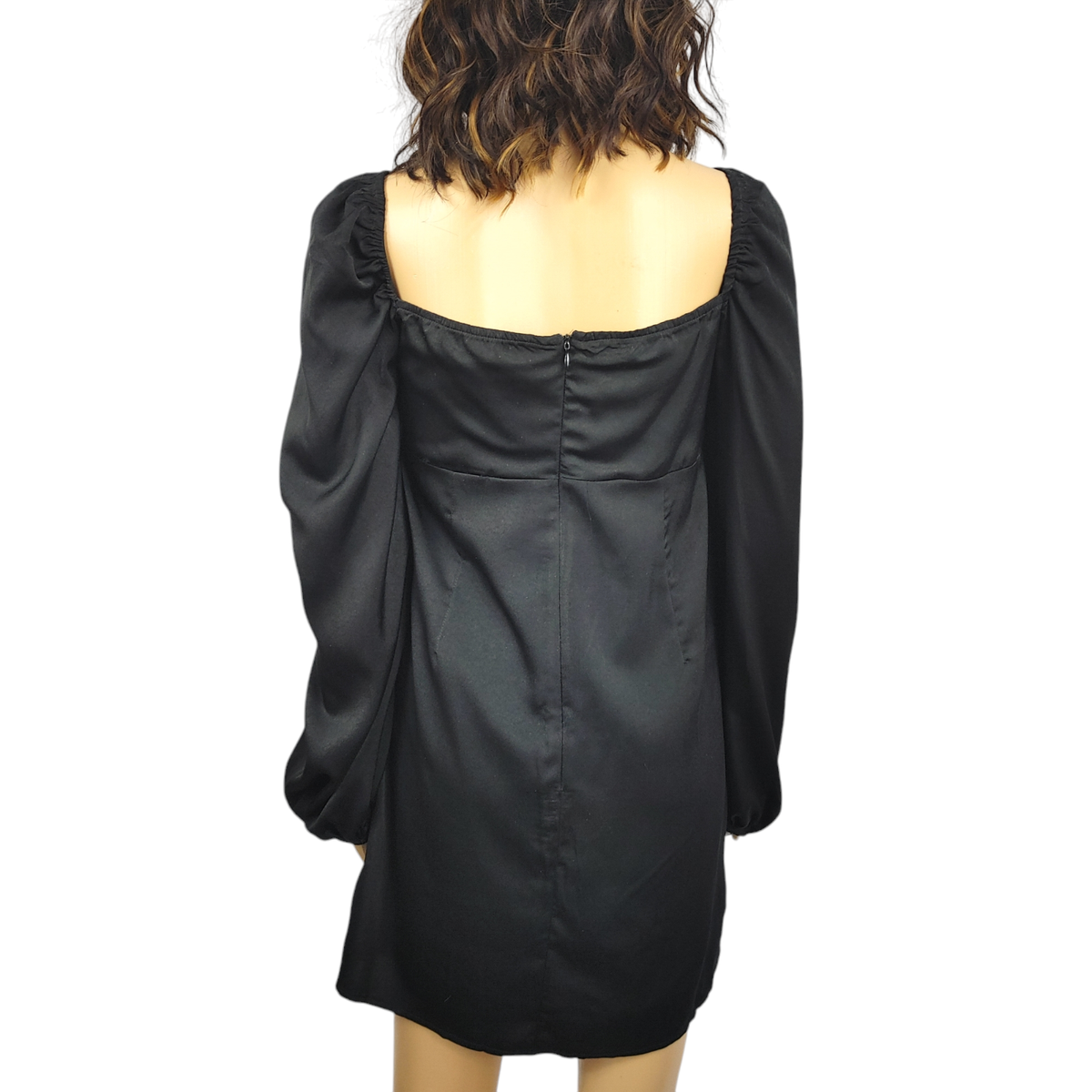 anthropologie black bow dress ANTHROPOLOGIE EVA FRANCO BOW TIE STRUCTURED MINI STATEMENT DRESS BLACK NYE 16W