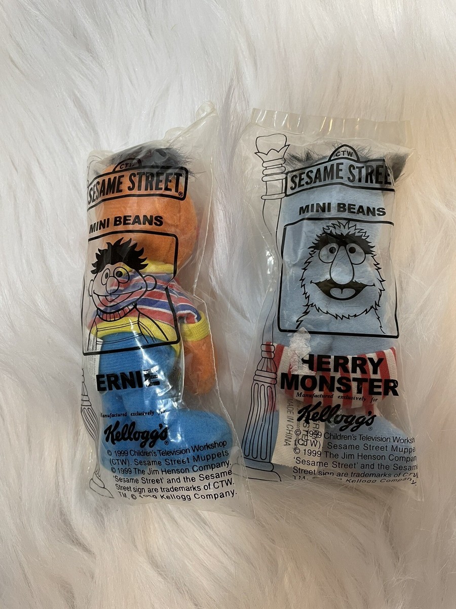 ミチビッシュ専用　sesame bean Kellogg's 1999 Sesame Street 4