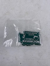Mapa de viaje para autocaravana Washington State Magnet recuerdo verde Olimpia Evergreen State