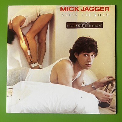 Mick Jagger -  She s The Boss  12  Vinyl LP Pop Rock UK Rolling Stones Solo Roll
