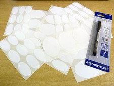 Plain Self-Stick Deep Freeze, Freezer Labels, Stickers for Frozen Food Packaging