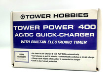 Tower Hobbies Power 400 AC/DC Quick Charger Built-In Electronic Timer RC