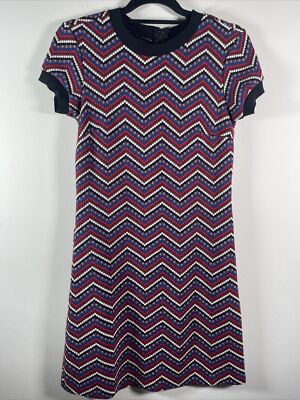 zara zig zag dress