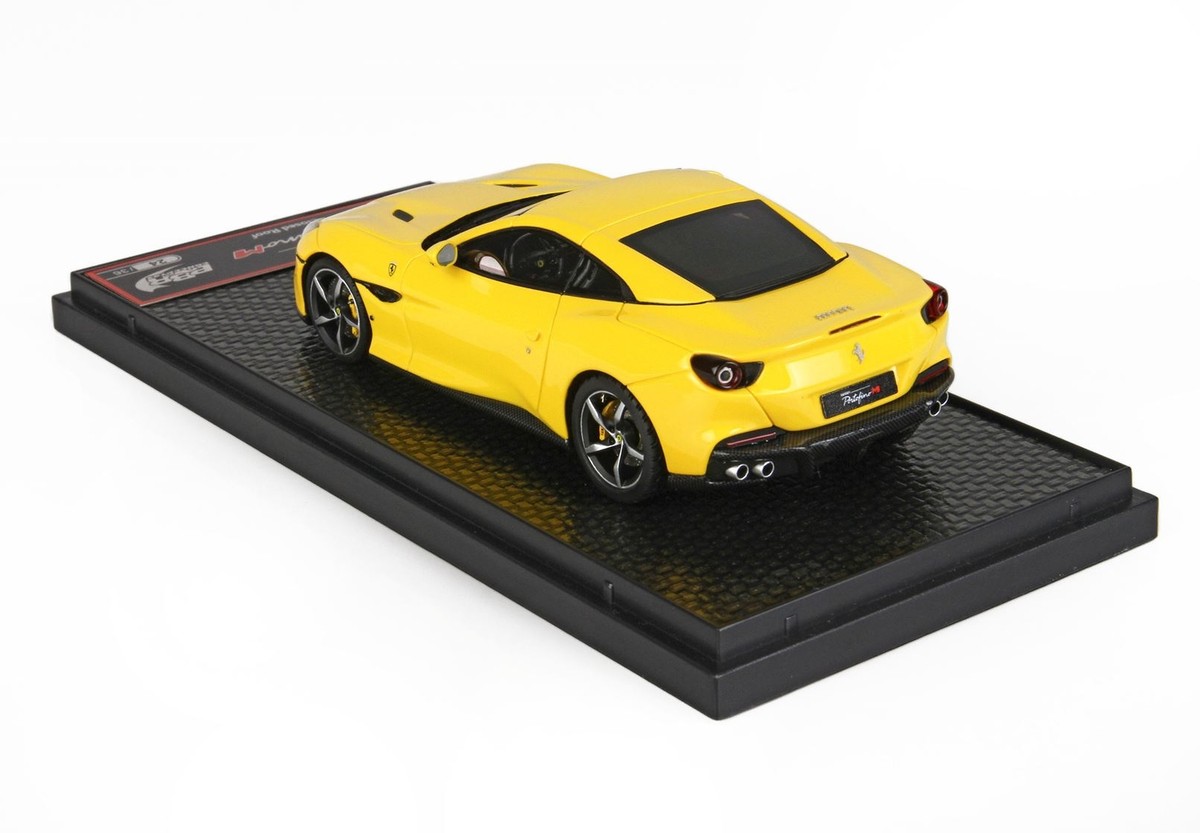 Ferrari Portofino M Spider closed roof - Giallo Modena - 1:43 