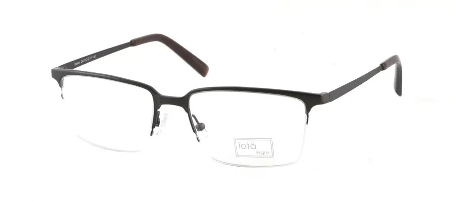 коричневая оправа для очков без оправы iota by Legre DALLAS col.D43 53-17-140 iota