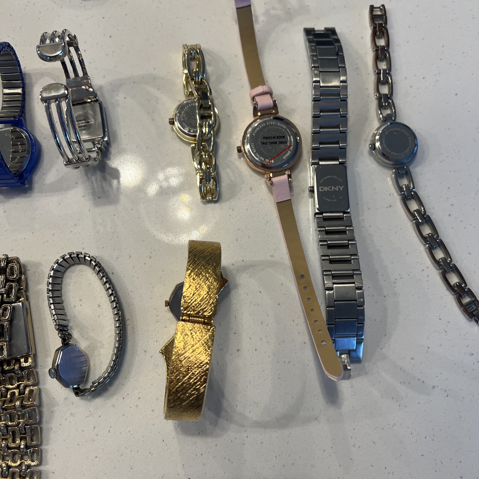 Vintage To Now Lot of 36 Watches Westfield Fitbit Wyler Michael Kors