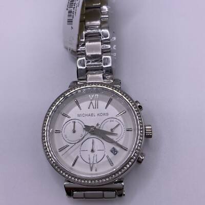 Michael Kors Sofie Quartz Silver Dial Silver Steel Strap Watch MK6575