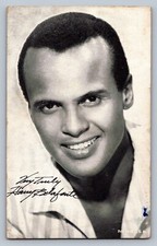 Arcade Card Harry Belafonte Singer Calypso Banana Boat Song Carmen Jones J625
