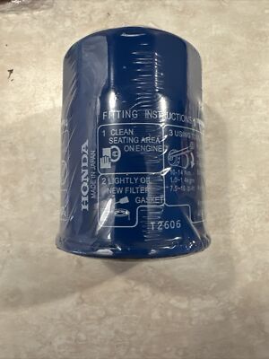 NEW Genuine Honda Acura Engine-Oil Filter Single 15400-RTA-003 | eBay