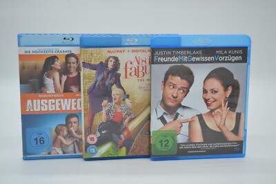 3 Dvds Absolutely fabulous,Freunde mit gewissen Vorzügen,Wie Ausgewechselt