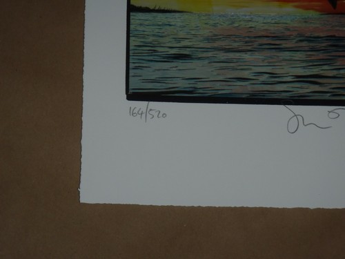 Stanley Donwood Rise Art Print Signed Radiohead Artist - Picture 2 of 4