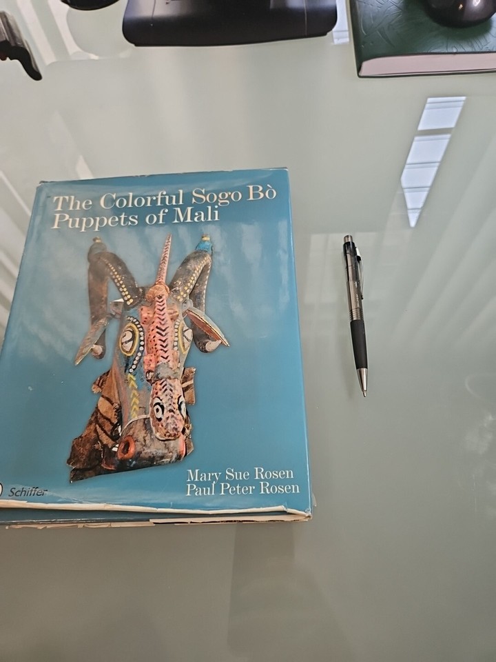 Mary Sue Rosen The Colorful Sogo Bò Puppets of Mali (Hardback) Coffee