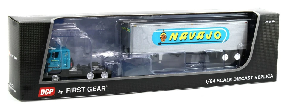 2022 DCP 1:64 *NAVAJO* International Transtar COE w/40' Dry Good Trailer NIB! - Image 4 of 4