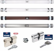 ABUS Panzerriegel PR2700 konfigurierbar bis 80mm Türstärke, mit 3 Schlüssel