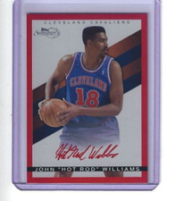 2009 Topps Signature Basketball #TS-JHRW John Williams, Red Ink, Serial #761/869