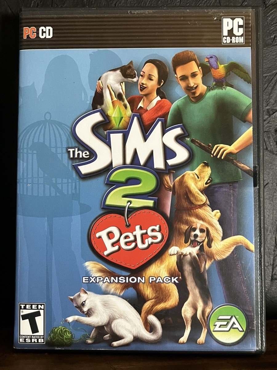 Sims 2 Animaux - Pack D'extension PC Windows, Clé Sur Manuel, Testé, Très Bon état