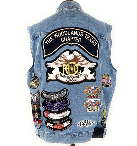 Harley Davidson Brand Mens 2XL Denim 